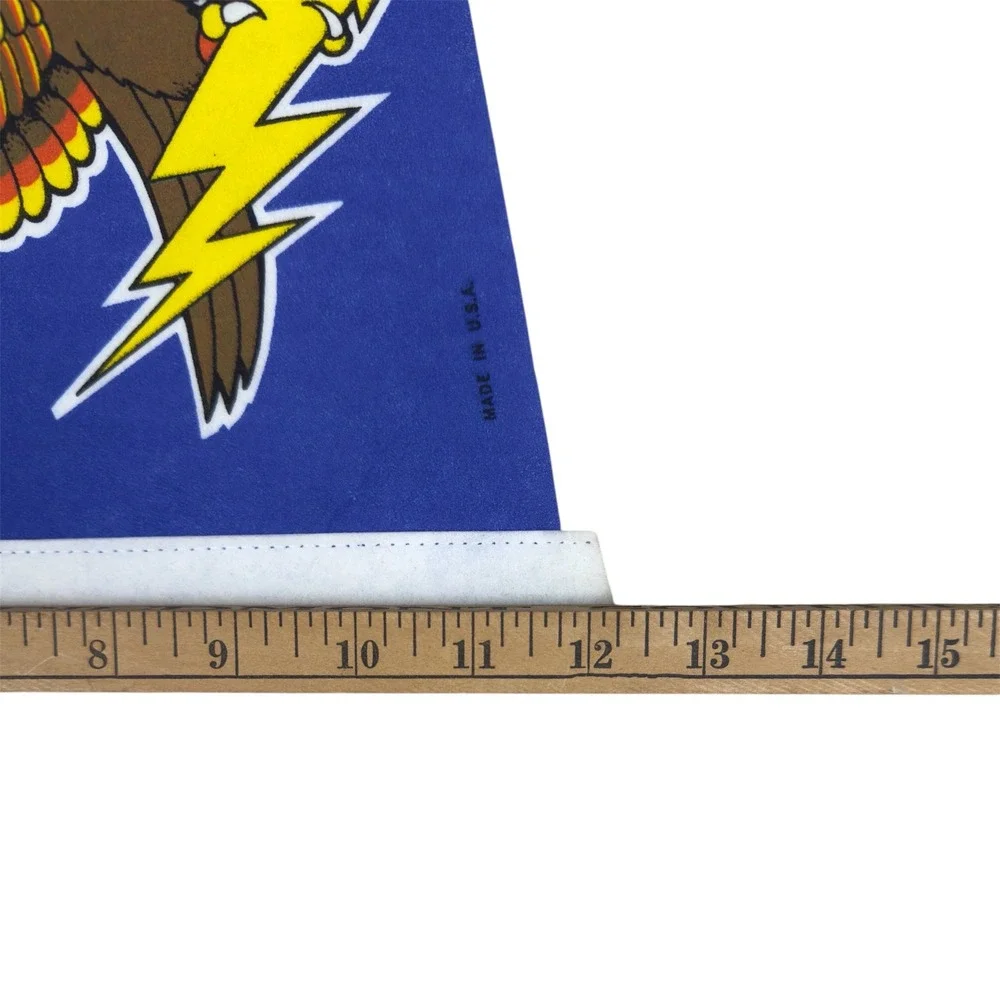 Vtg‎ Air Force Academy Pennant USA Military Felt Wall Banner Late 60s Early 70s - Picture 8 of 9